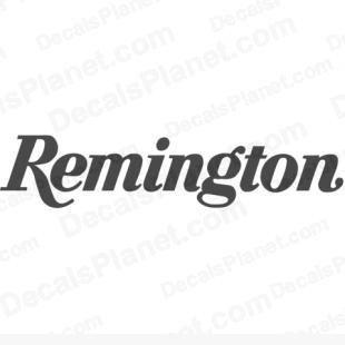 Remington Company Logo - Remington logo decal, vinyl decal sticker, wall decal - Decals Ground