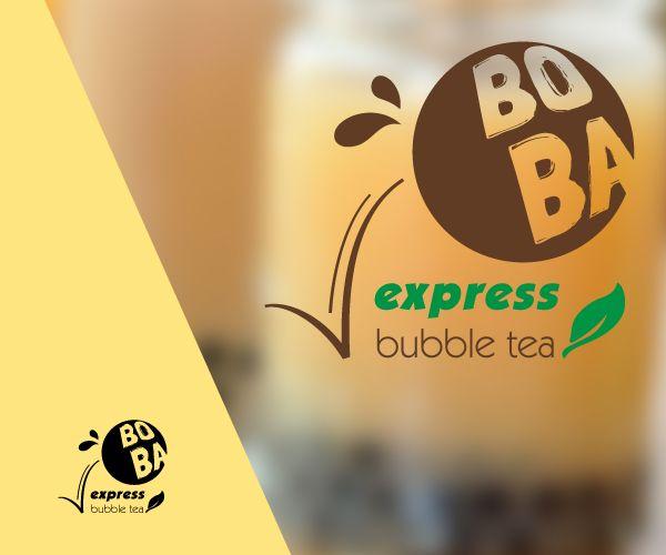 Boba Drink Logo - Gallery | Logo untuk Bubble Tea 