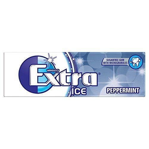Extra Gum Logo - Wrigley's Extra ICE PEPPERMINT Sugar Free Chewing Gum 30 Pack Of 10