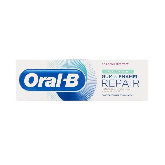 Extra Gum Logo - Oral B Extra Fresh Gum & Enamel Repair Toothpaste 75ml. Woolworths