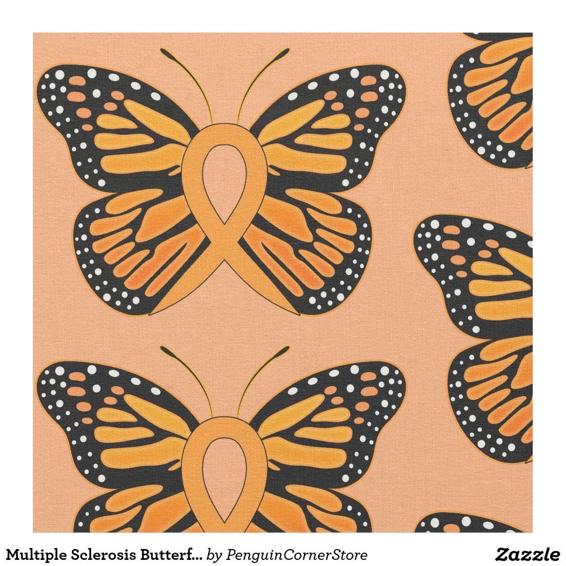 Multiple Sclerosis Butterfly Logo - Multiple Sclerosis Logo Ribbon Butterfly