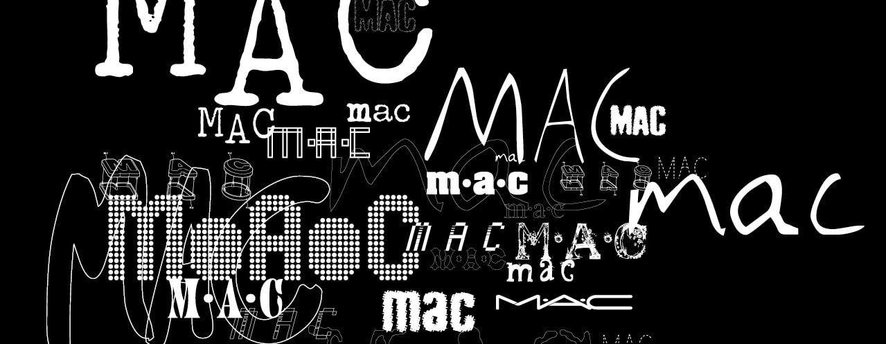 Black Mac Logo - Our Story | MAC Cosmetics - Official Site