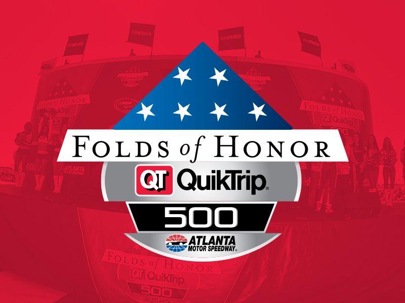 QuikTrip Logo - Folds of Honor QuikTrip 500 Logo by Adam Caudle Graphics. Dribbble