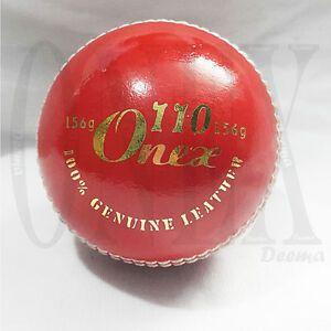 Red Hands On Ball Logo - Cricket Balls Red Hand Stitched Leather Test Match 5 1 2 Oz Cricket