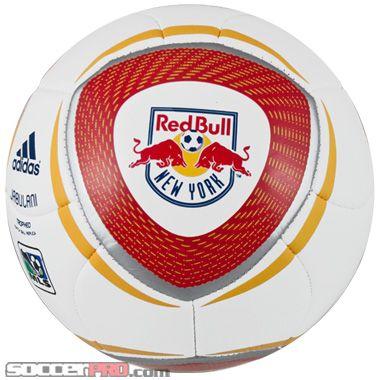 Red Hands On Ball Logo - Adidas New York Red Bull Tropheo Ball Review