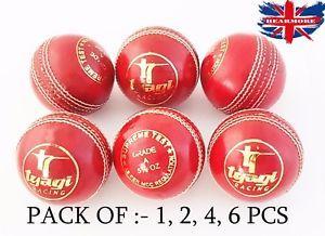 Red Hands On Ball Logo - Cricket Balls Red Hand Stitched Leather Test Match 5 1/2 Oz Cricket ...