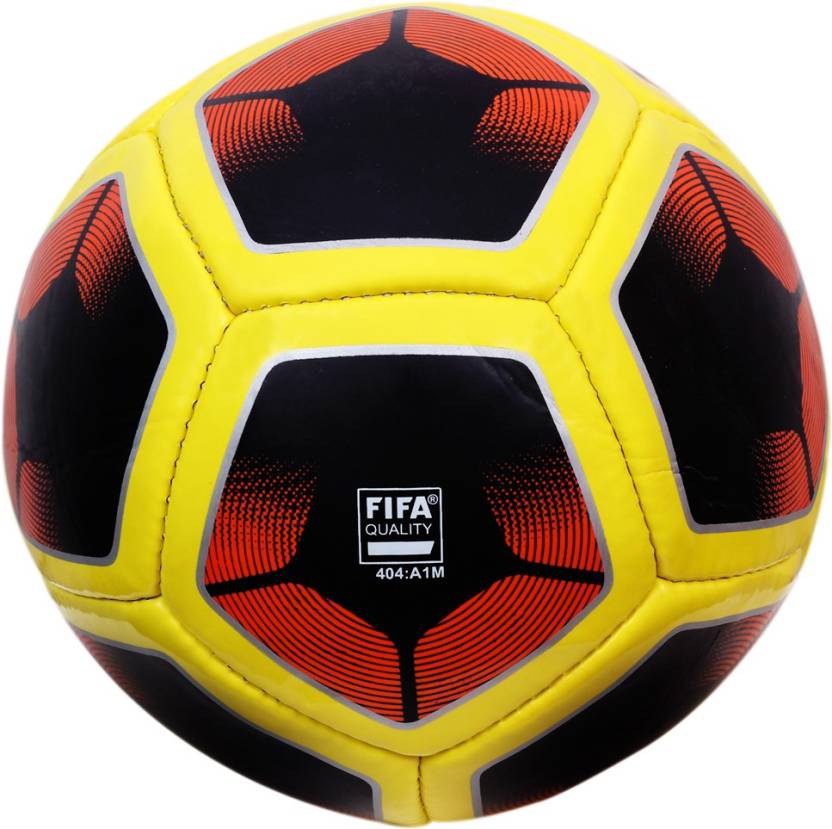 Red Hands On Ball Logo - RASON 12 Panel FCB Red Hand Stitched Football (Size 5) Football