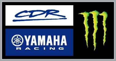 Yamaha Motocross Logo - CDR Yamaha Monster Energy Team