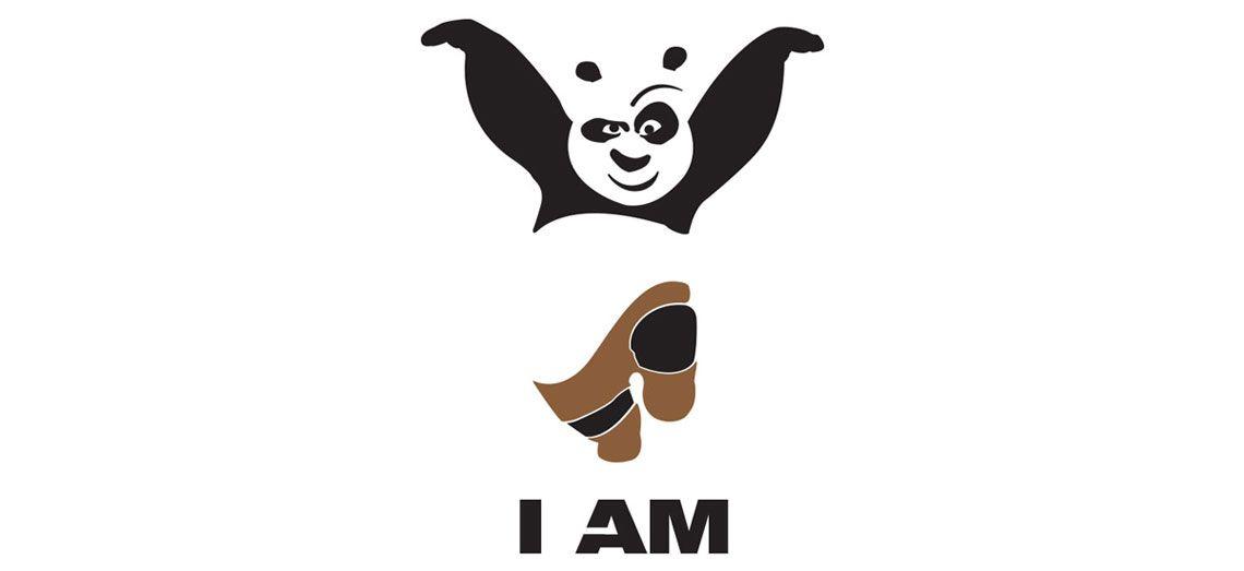 Kung Fu Panda Logo - I AM