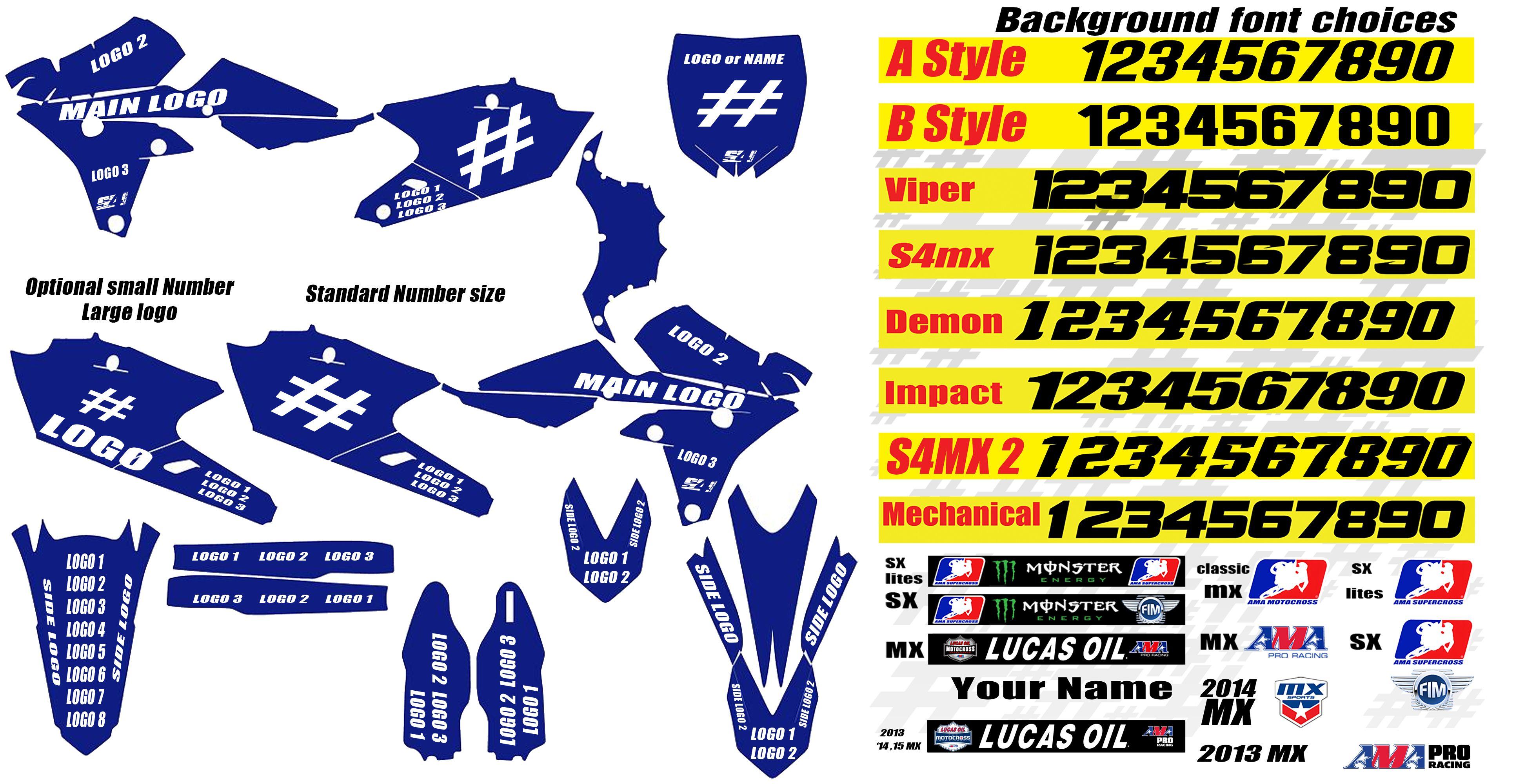 Yamaha Motocross Logo - S4MX