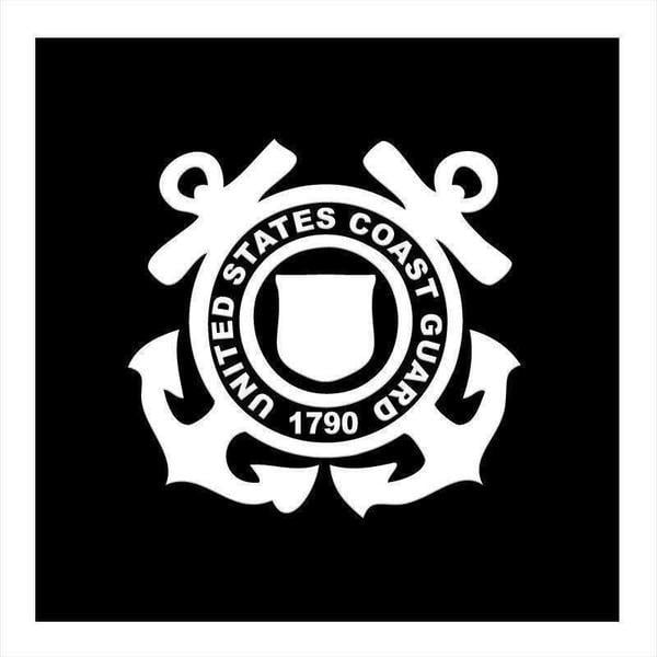 Us Coast Guard Logo - U.S. Coast Guard Logo 7 Vinyl (DP Creations LLC)