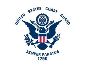 Us Coast Guard Logo - Flag of the United States Coast Guard
