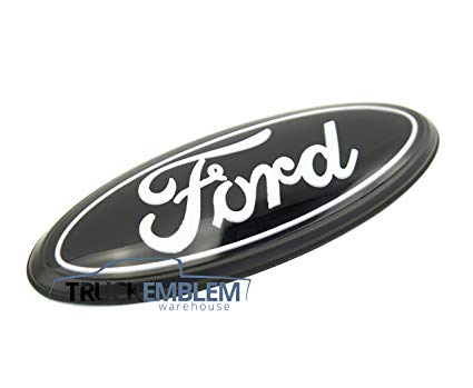 Black and White Ford Diesel Logo - New Custom Black & White 99 04 F F F F550