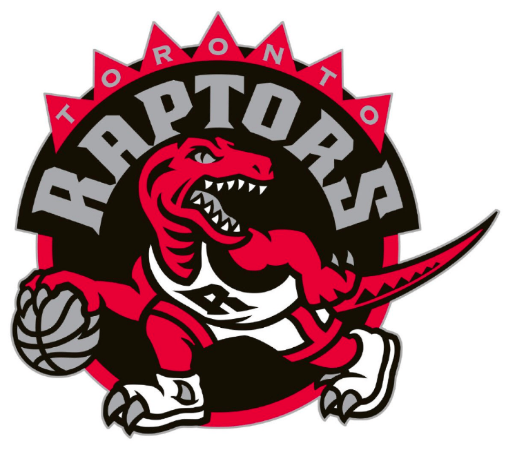 Red Raptor Logo - Toronto Raptors: Logo Redesigned by Paleoartist is Feathered and ...
