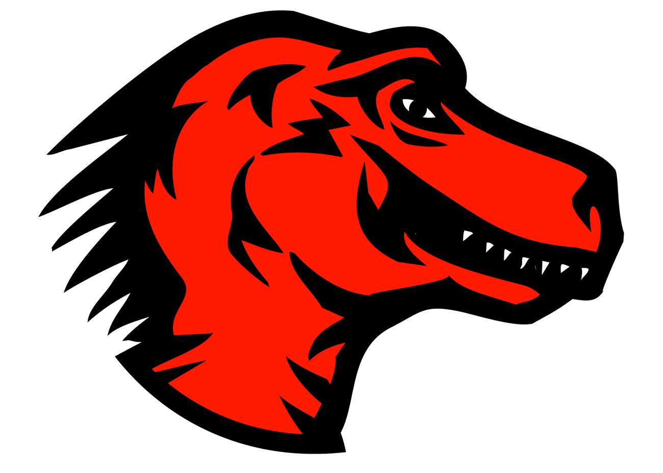 Red Raptor Logo - Dinosaur Logos