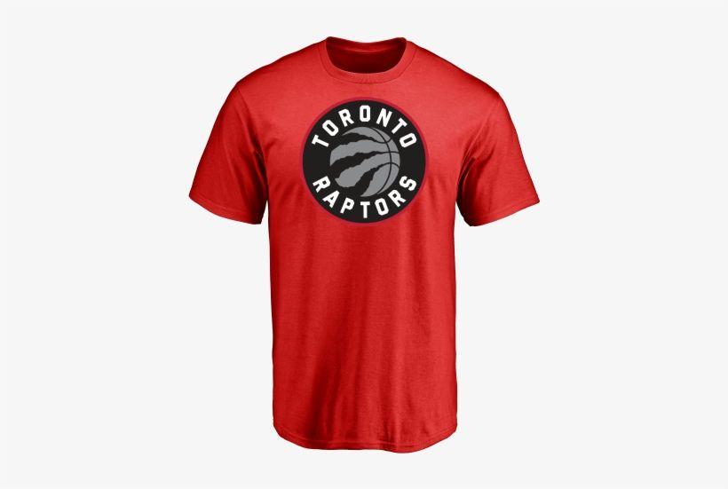 Red Raptor Logo - Toronto Raptor Logo Red T-shirt - T Shirt Raptors Transparent PNG ...