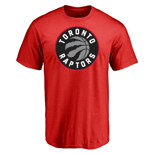 Red Raptor Logo - Toronto Raptor Logo red T-shirt - newgraphictees.com