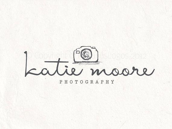 Creating a Photography Logo - Photography logo design - sketched camera logo watermark. Camera ...