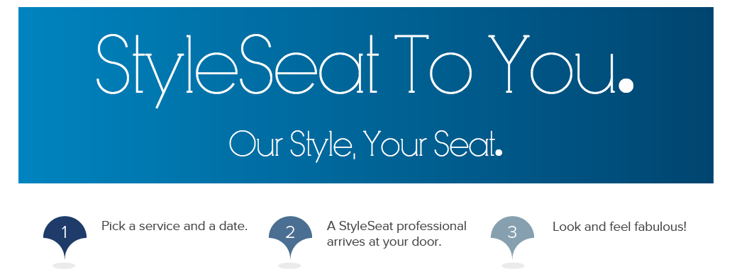 StyleSeat Logo - $4M Richer, StyleSeat Launches “To You,” Lets You Book Stylists To ...