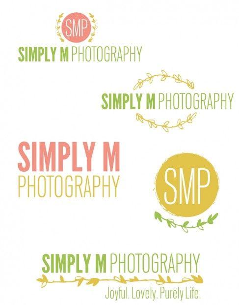 Creating a Photography Logo - New Logo(s) for 2013! - Simply M Photography | Middle Tennessee ...