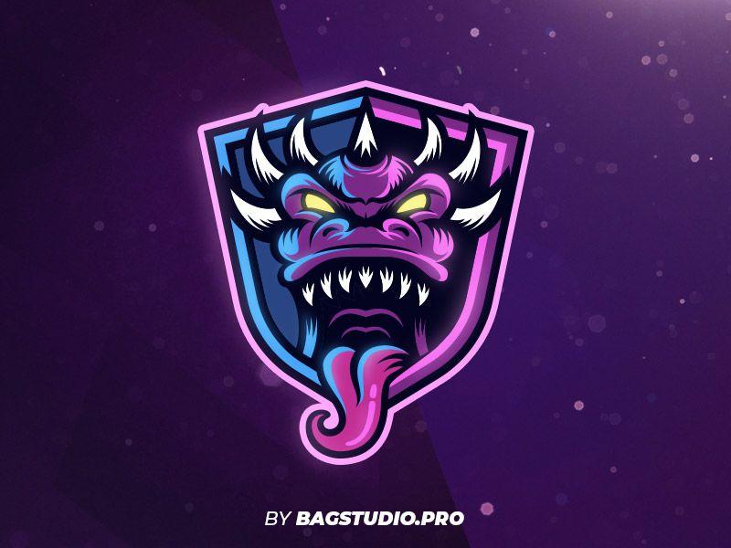 Purple Monster Logo - Purple Monster Logo