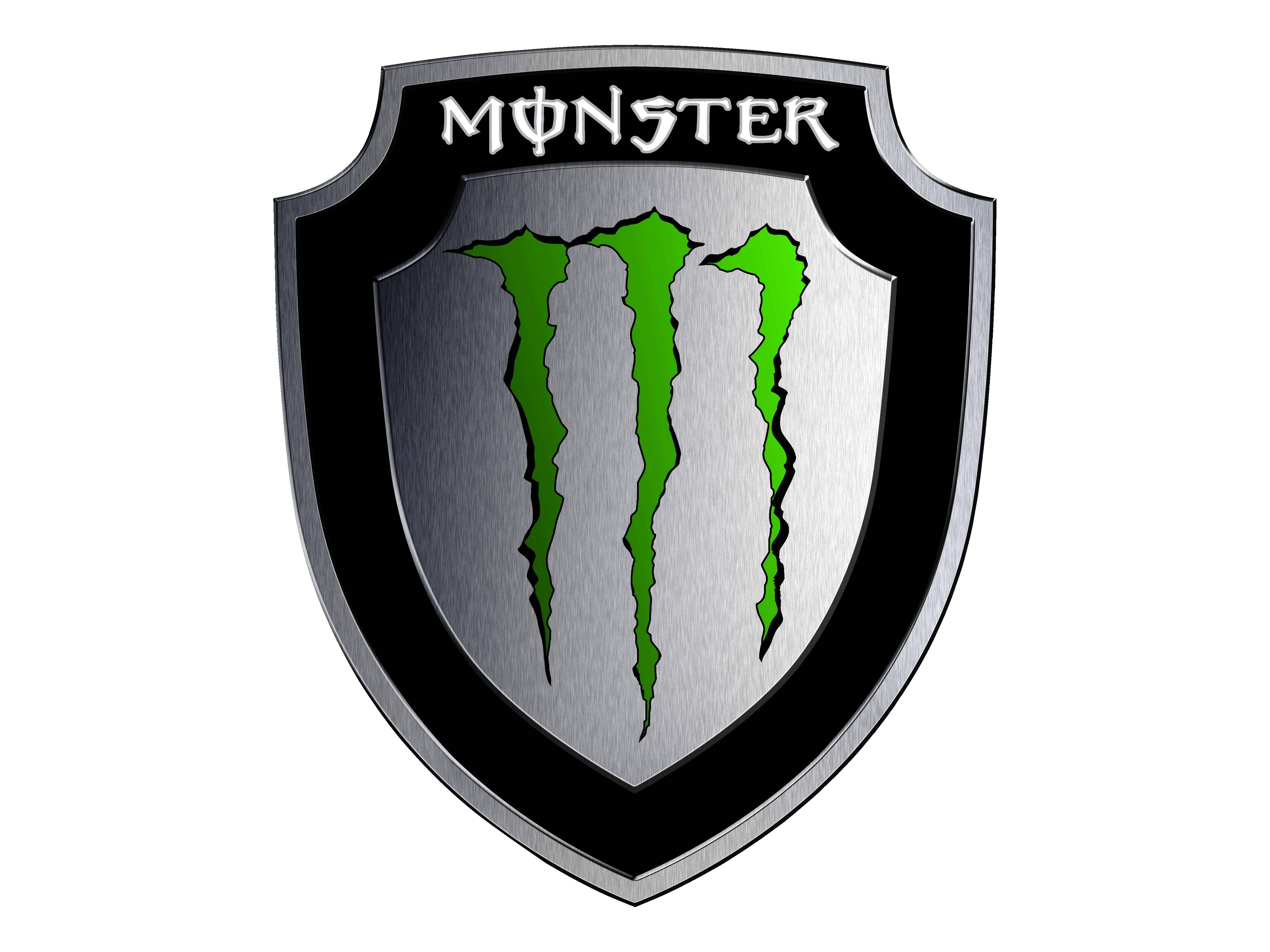 Purple Monster Logo - Monster Logo Wallpaper