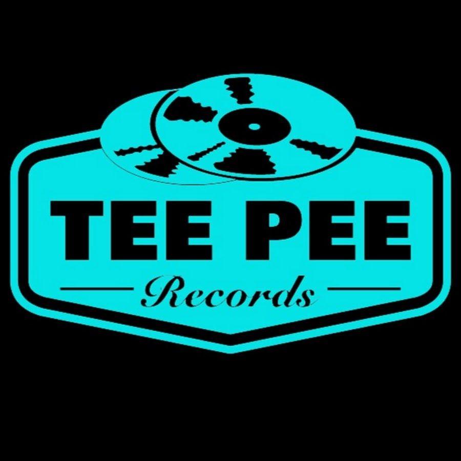 Tee Pee in Red White Circle Logo - Tee Pee Records