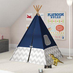 Tee Pee in Red White Circle Logo - Kids Tents & Teepees