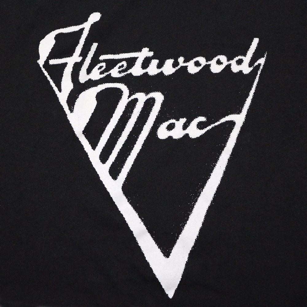 Black Mac Logo - Fleetwood Mac band ***MEDIUM*** Logo screen printed t-shirt Black | eBay