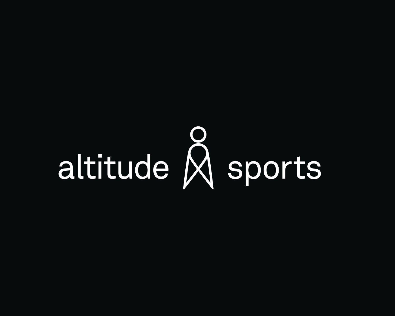 Outdoor Apparel Sportswear Company Logo - Altitude Sports. Technical Apparel for the City and Nature