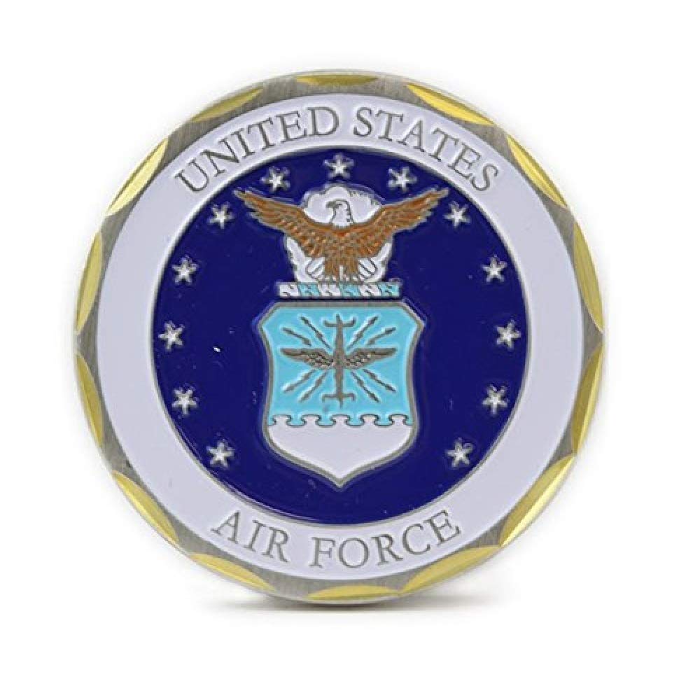 Military Air Force Logo - Amazon.com: Air Force Emblem and Logo Coin Military Gifts ...