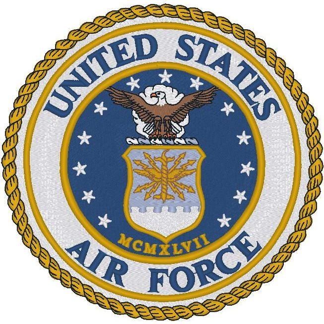 Military Air Force Logo - U.S. Air Force Emblem (PM) - Tiedemann-Bevs