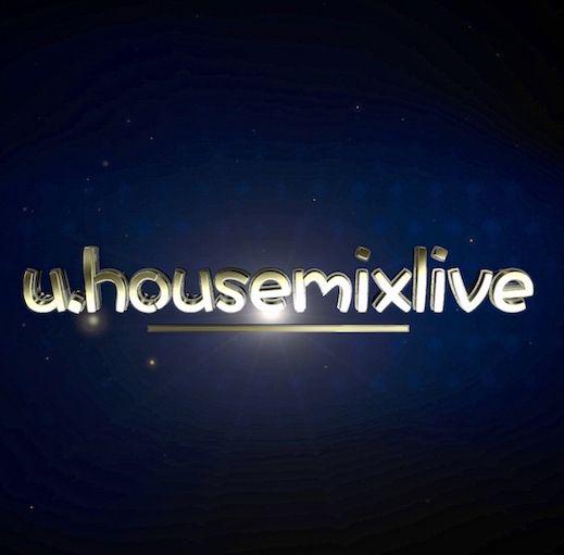 Blue Tribal U Logo - U.house Mix Live