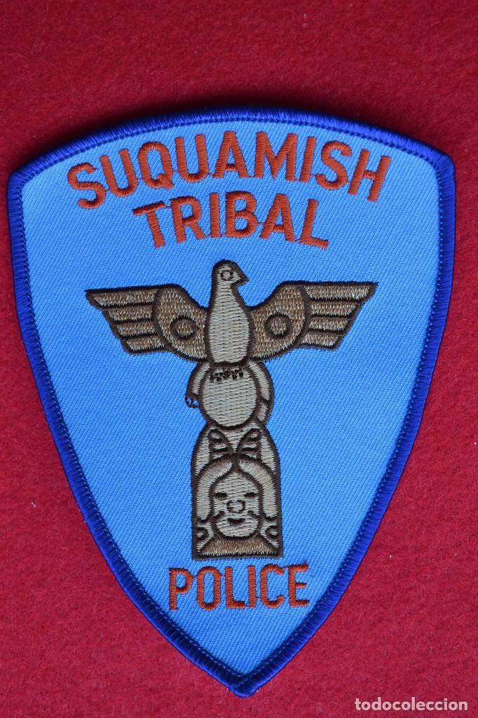 Blue Tribal U Logo - emblema policia tribal ee.u. Parches de tela militares en