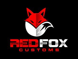 Red Fox Logo - Red Fox Customs logo design - 48HoursLogo.com