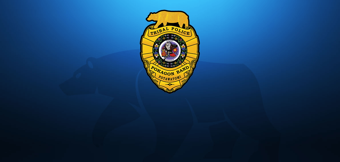 Blue Tribal U Logo - Pokagon Tribal Police Department. Pokagon Band of Potawatomi
