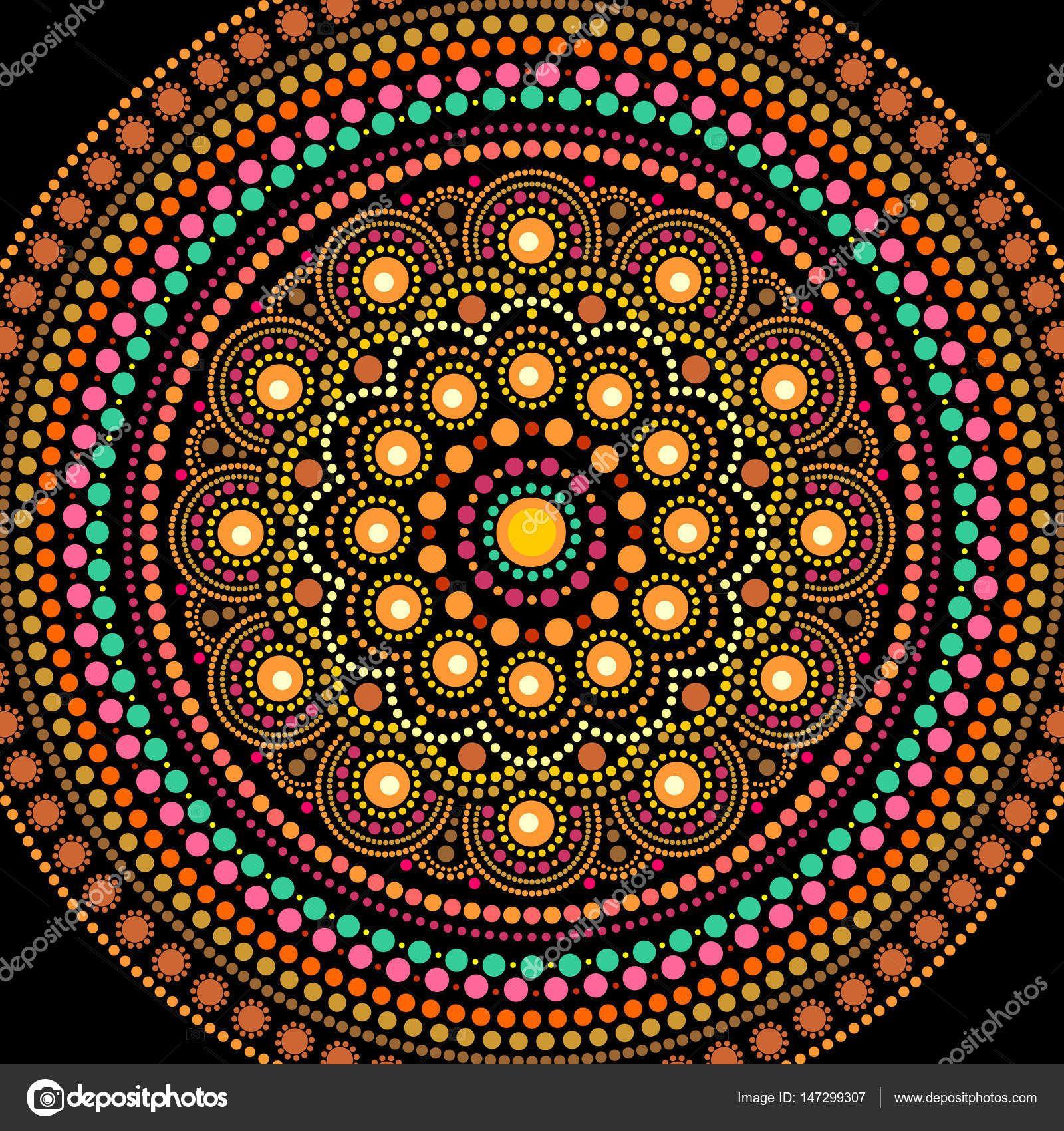 Spiral Dot Orange Circle Logo - Image result for spiral dot mandala. Dot Art. Mandala