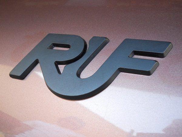 Ruf Porsche Logo - RUF hood badge - RUF Automobiles | Parts, Powerkits, Upgrades, for ...