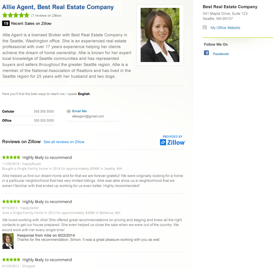 Zillow Lender Review Logo - Reviews API