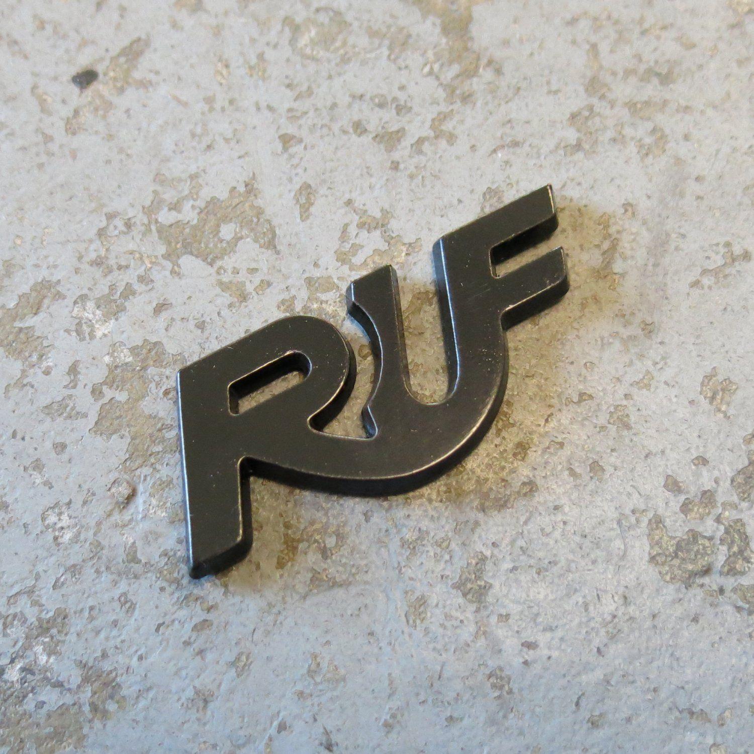 Ruf Porsche Logo - Small Ruf Emblem porsche 911 GT RGT CTR R Turbo 3.3 3800S Dakara ...