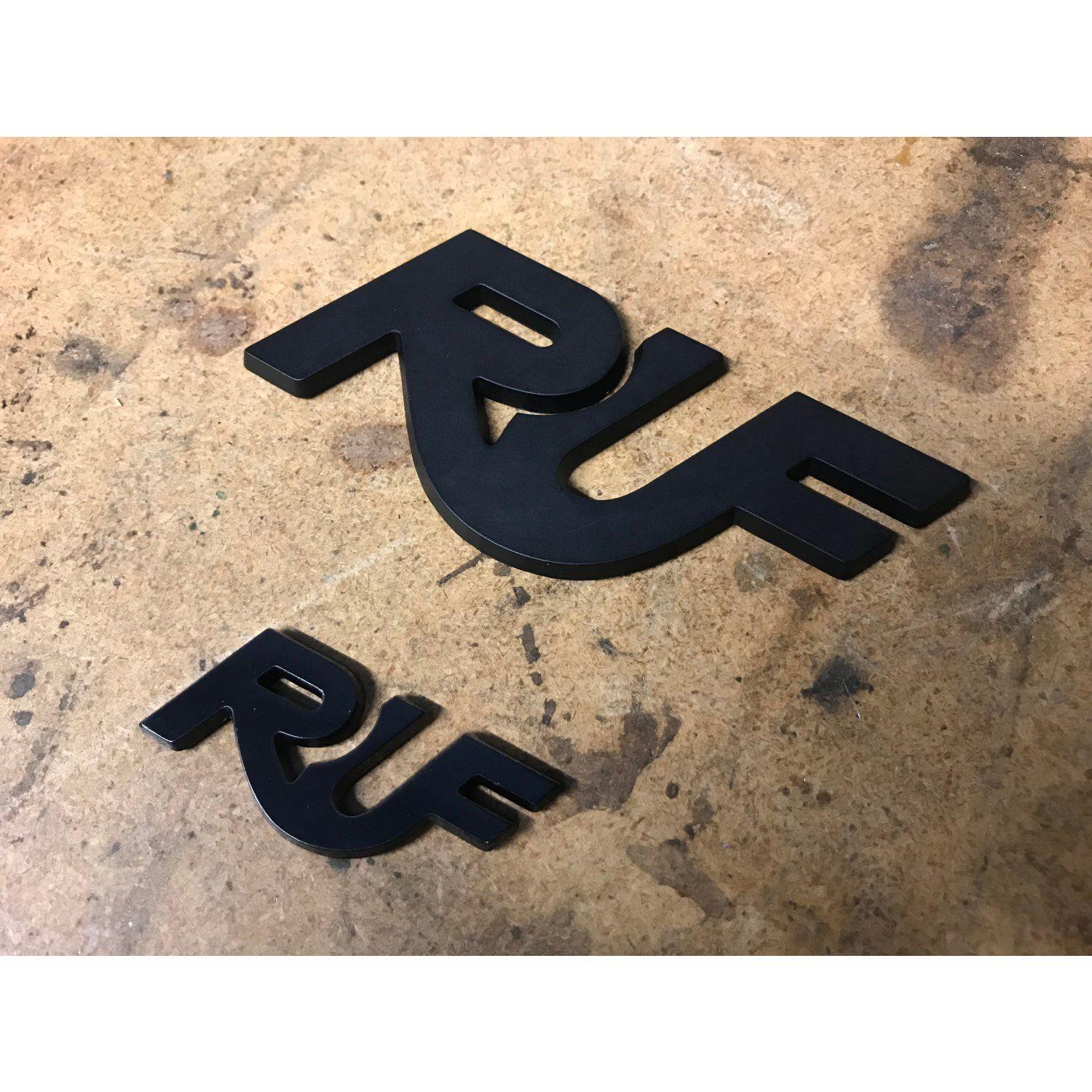 Ruf Porsche Logo - RUF Porsche Front and Rear Badge Emblems New