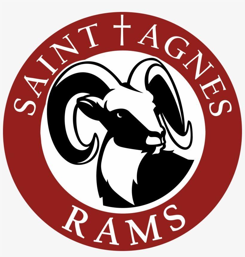 Ram School Logo - Jane Sullivan Saint Agnes Catholic School Ram Logo Agnes