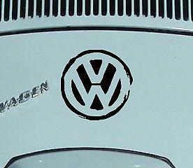 VW Volkswagen Logo - VW Volkswagen Logo Vinyl Stickers Car Van Transporter Camper decal