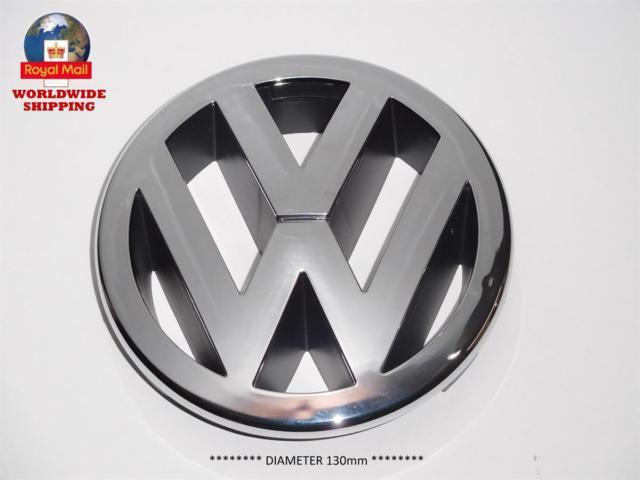 VW Volkswagen Logo - VW Volkswagen Emblem Badge Logo Diameter 120mm | eBay