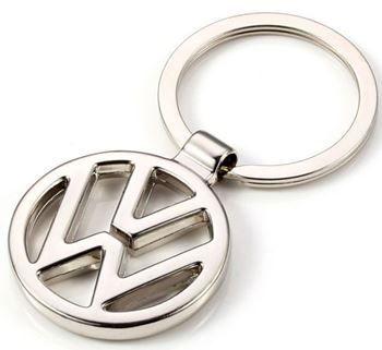 VW Volkswagen Logo - eHutti. VW Volkswagen Logo Emblem Metal Key ring Key chain Key Ring ...