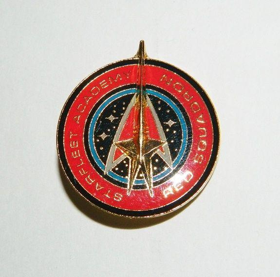 Red Squad Logo - Star Trek: The Next Generation Red Squadron Logo Cloisonne Metal Pin ...