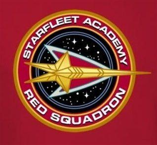 Red Squad Logo - Star Trek T-Shirt - Starfleet Academy Red Squadron - NerdKungFu