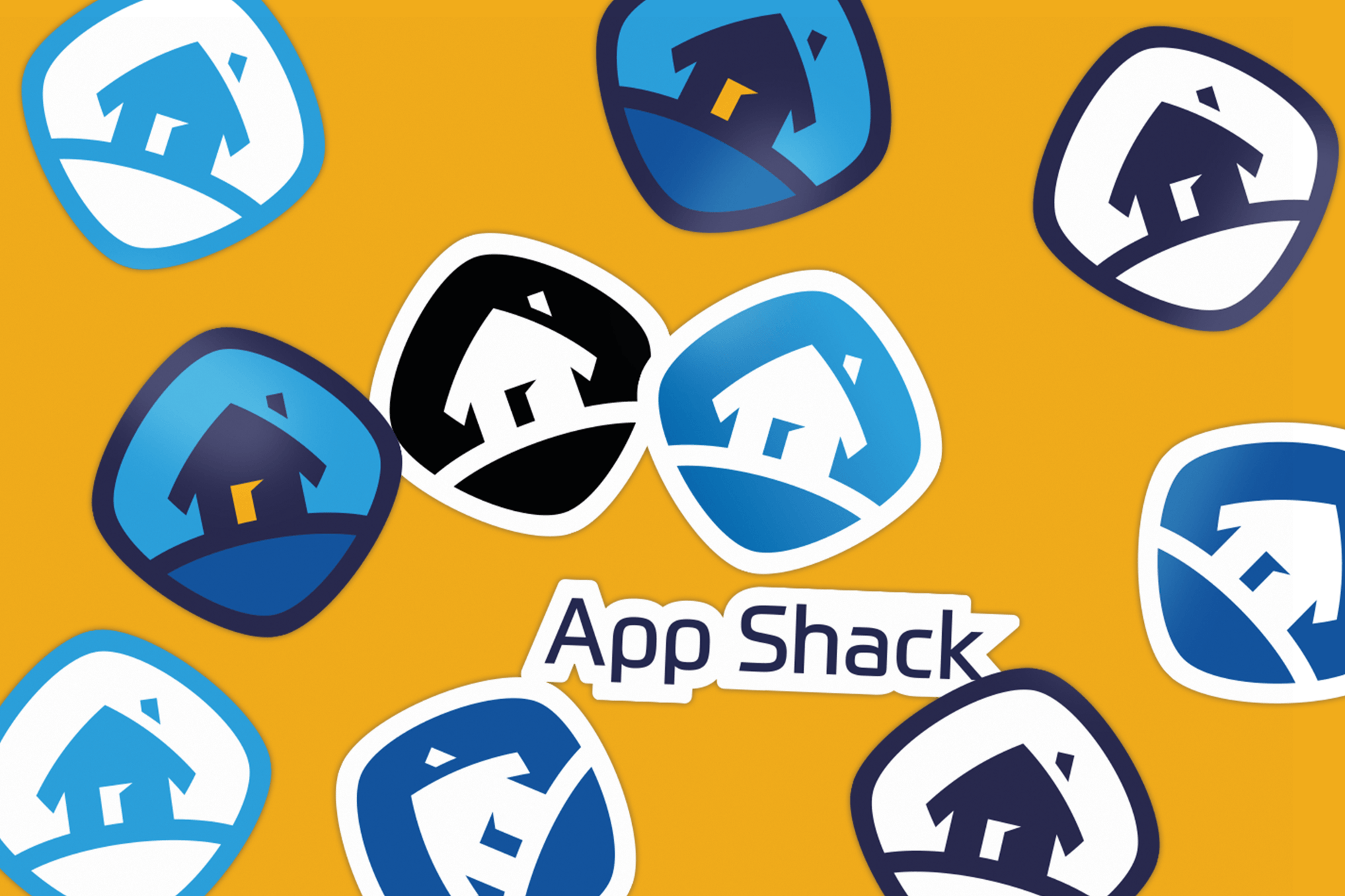 Small History Logo - Case Study: App Shack. Designing Logo for Digital Agency