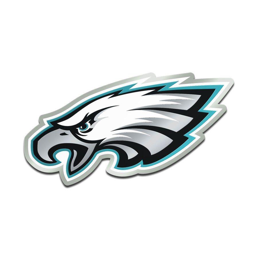 Eagels Logo - Philadelphia Eagles Metallic Freeform Logo Auto Emblem