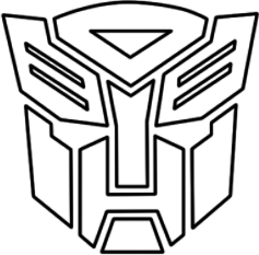 White Autobots Logo - Free Autobot Symbol by AmyAmyCyberfolf on DeviantArt